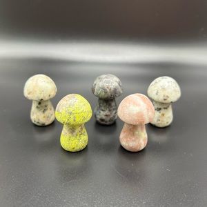 5pc Crystal Mushies